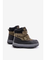 Zateplené sněhule pro chlapce Lee Cooper LCJ-23-01-2058 zelené