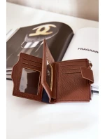 Dámská peněženka z eko kůže hnědá Jezorea