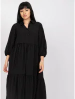 Dámské šaty-RO-SK-ELB-2310.21X-černé Dámské šaty-RO-SK-ELB-2310.21X-černé