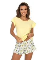 Pyžamo Ananas 1/2 žluté - Donna Pyžamo Ananas 1/2 žluté - Donna