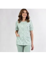 Pyžamo Regina 694 cr/r M-XL W25 dámské rozepínací