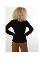 Dětská mikina Protest Perfecty Jr s polovičním zipem z elastické látky černá (P3810400/290)