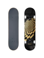 Rocket Vortex Foil Gold 8" skateboard RKT-COM-1553