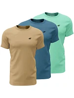 Tričko 4F M3094 3pak M 4FWSS25TTSHM3094 91S pánské