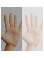 MOSKYTIÉRA DO OKNA 100X100 BÍLÝ POLYESTER + PÁSEK NA SUCHÝ ZIP