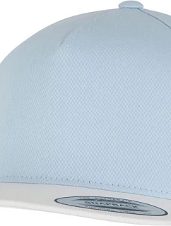 Flexfit 6007/6007T 5 panelová Snapback kšiltovka 55.6007 light blue/white