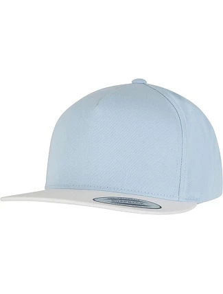 Flexfit 6007/6007T 5 panelová Snapback kšiltovka 55.6007 light blue/white Flexfit 6007/6007T 5 panelová Snapback kšiltovka 55.6007 light blue/white