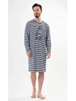 Pánská noční košile s dlouhým rukávem Plachetnice
