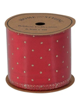 ZLATÝ DRAPON 6,3 cmx3 m ČERVENÝ