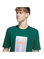 Pánské tričko adidas Waterfall Graphic, zelené, KS2173 Pánské tričko adidas Waterfall Graphic, zelené, KS2173