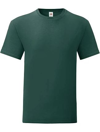 Fruit of the Loom Iconic 150 T Pánské tričko 16.1430 forest green Fruit of the Loom Iconic 150 T Pánské tričko 16.1430 forest green