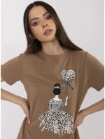 Halenka CLM BZ 1702.89 světle hnědá