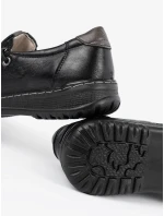 Módní polobotky černé dámské platforma Módní polobotky černé dámské platforma