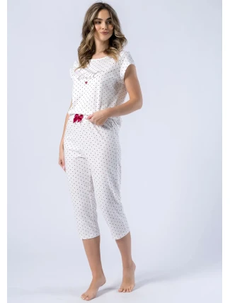 Pyžamo Leveza 1550 Kaja kr/r S-2XL
