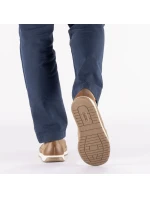 Rieker pánské kožené prolamované polobotky hnědé 11955-64