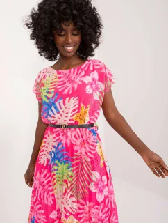 Šaty DHJ SK 8839 3.30 tmavě růžová