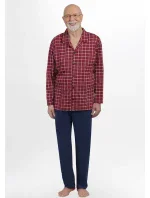Rozepínané pánské pyžamo Martel Antoni 403 dł/r M-2XL