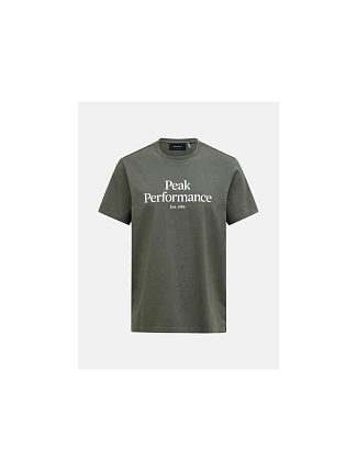 Pánské tričko PEAK PERFORMANCE M Original Tee, zelené Pánské tričko PEAK PERFORMANCE M Original Tee, zelené