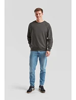 Fruit of the Loom Lightweight Raglan Sweat Pánská raglánová mikina 16.2138 light graphite Fruit of the Loom Lightweight Raglan Sweat Pánská raglánová mikina 16.2138 light graphite