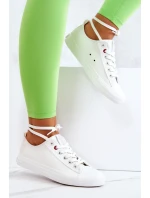 Nízké kožené Tenisová obuv Big Star JJ274007 Bílá