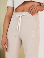 Dámské tepláky BEAR béžové FashionStreet UY2071