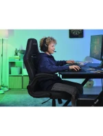 TRUST GXT703 RIYE GAMING CHAIR BLACK herní židle (25128)