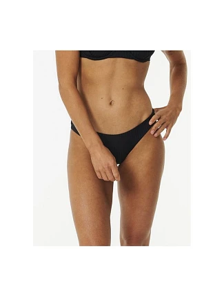 Plavky RIP CURL Premium Surf Cheeky Pant, černé Plavky RIP CURL Premium Surf Cheeky Pant, černé