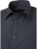 Daiber JN 680 Popelínová košile s krátkým rukávem 02.0680 black Daiber JN 680 Popelínová košile s krátkým rukávem 02.0680 black