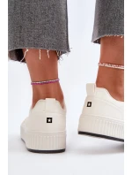 Dámské tenisky na platformě Big Star NN274254 Bílé