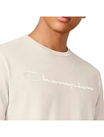 Pánské tričko Champion SS Tee cream 220273 YS084 pánské