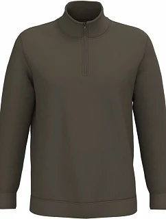 Kariban K 478 Mikina s 1/4 zipem 20.K478 dark khaki