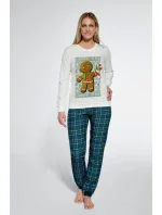 Pyžamo Cornette 671/347 Cookie long/r S-2XL dámské Pyžamo Cornette 671/347 Cookie long/r S-2XL dámské