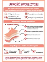 Noční menstruační boxerky s krajkou DIM MENSTRUAL NIGHT LACE BOXER - DIM - černá