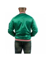 Mitchell & Ness NBA Milwaukee Bucks Lightweight Jacket M STJKMG18013-MBUDKGN pánské