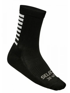 Fotbalové tréninkové ponožky SELECT černé krátké
