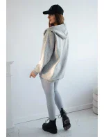 Sada mikiny, topu a legín 3 v 1 šedý