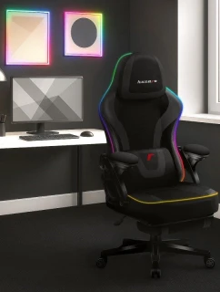 Herní židle Force 4.6 RGB Black Mesh