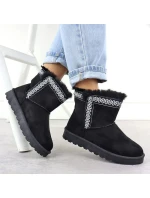 Dámské sněhule semišové černé Potocki 06303