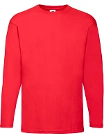 Fruit of the Loom Valueweight T LSL Tričko s dlouhým rukávem 16.1038 red Fruit of the Loom Valueweight T LSL Tričko s dlouhým rukávem 16.1038 red