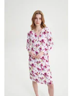 Vamp - Dlouhá noční košile na knoflíček 19034 - Vamp