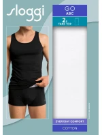 sloggi men GO ABC 2.0 Tank Top 2P - WHITE - SLOGGI WHITE - SLOGGI sloggi men GO ABC 2.0 Tank Top 2P - WHITE - SLOGGI WHITE - SLOGGI