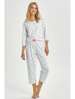 3432 DÁMSKÉ DLOUHÉ PYŽAMO ELODIE S-L