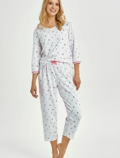 3432 DÁMSKÉ DLOUHÉ PYŽAMO ELODIE S-L