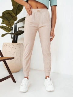 Dámské tepláky BRINAT beige FashionStreet UY2047