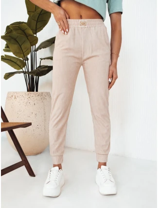Dámské tepláky BRINAT beige FashionStreet UY2047