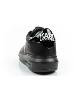 Karl Lagerfeld pánské boty Kapri tenisky přírodní kůže černé