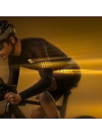 Rockbros YDCX008 Cyklistický dres s dlouhým rukávem Diamond velikost L - černý