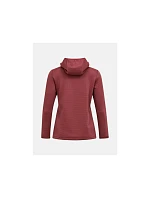 Dámská mikina PEAK PERFORMANCE W Trail Polartec Power Grid Zip Hood, červená Dámská mikina PEAK PERFORMANCE W Trail Polartec Power Grid Zip Hood, červená