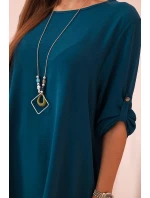 Sada halenky + kalhot s přívěskem námořní