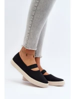 Dámské nazouvací tenisky Big Star LL274200 Černá Dámské nazouvací tenisky Big Star LL274200 Černá